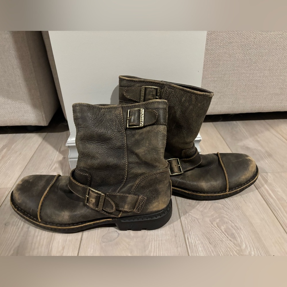 UGG Dark Brown Sheepskin Boots